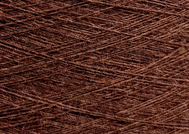 Botto Poala Art. Supergeelong Nm 1/15 – Merino Supergeelong Garn col. 1731 Natürliches Rost Mélange